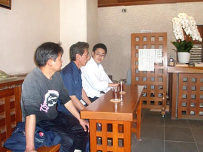 久伊豆神社の方に錦鯉の注意事項などをお伝えしておきます