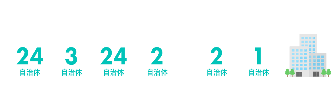 許可取得自治体数