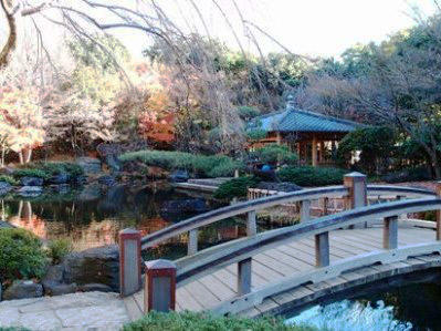平塚総合公園の日本庭園