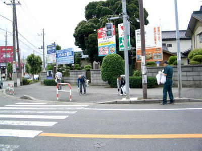 地域の方との交流もありました