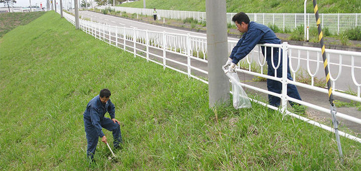 2018年10月5日 東北カンパニー 地域清掃活動